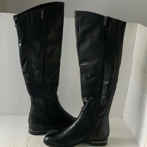 New Polann Women’s Over the Knee Stylish Leather Boots sz 37 (6.5-7), Italy - Picture 3 of 7